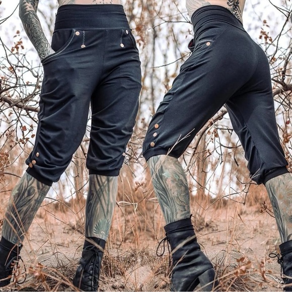 NWOT CROSSFOX limited edition MEDIUM tempest breeches greens and blues - Picture 12 of 14